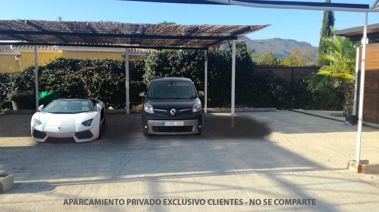 Villa Capricho De Luna Caparacena Exteriör bild